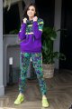 Bluza z golfem fioletowa "LILY" violet    