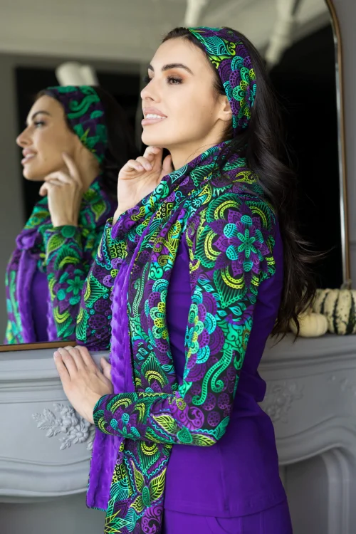 szalik-i-opaska--LILY-violet-Vippi-design-7.jpg