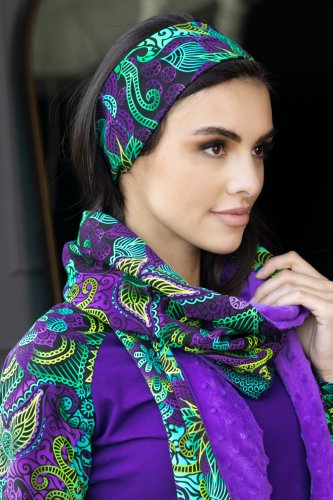 szalik-i-opaska--LILY-violet-Vippi-design-6.jpg