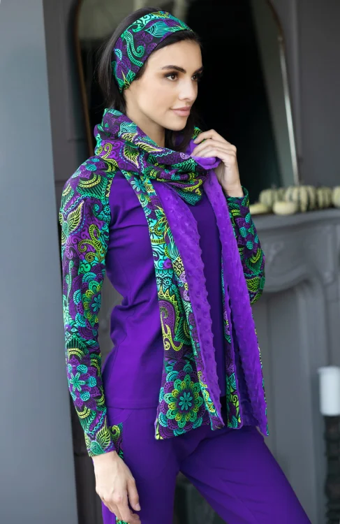 szalik-i-opaska--LILY-violet-Vippi-design-5.jpg