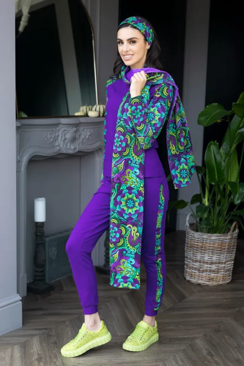 szalik-i-opaska--LILY-violet-Vippi-design-3.jpg