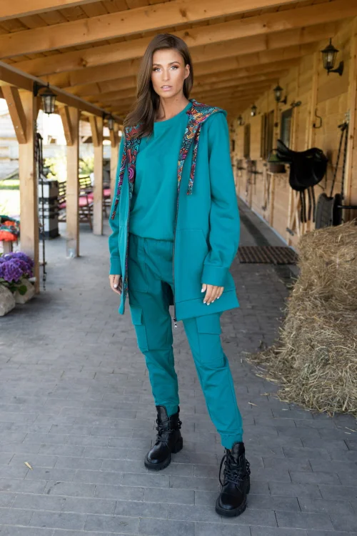 spodnie-bojowki-petrol-i-bluzka-reglanow-i-długa-bluza-LILY-vippi-design.jpg