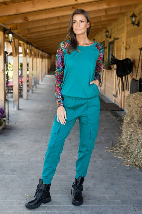 spodnie-bojowki-petrol-i-bluzka-reglanow-LILY-vippi-design-3.jpg