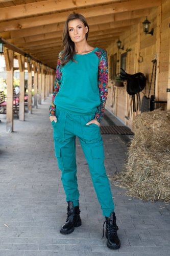 spodnie-bojowki-petrol-i-bluzka-reglanow-LILY-vippi-design.jpg