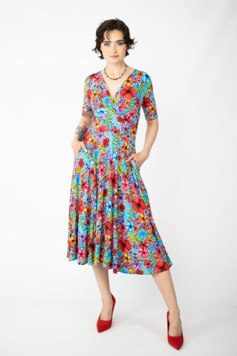 Sukienak wiskozowa z koła POPPY dot vippi design.jpg