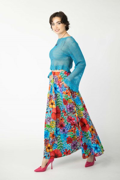 Spódnica długa "POPPY dot"