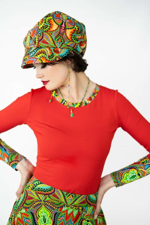 bluzka-czerwona-z-mankietami-i-czapka-z-daszkiem-MEXICO-marka-vippi-design-5.jpg