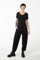 Spodnie czarne o kroju balloon "BASIC"    