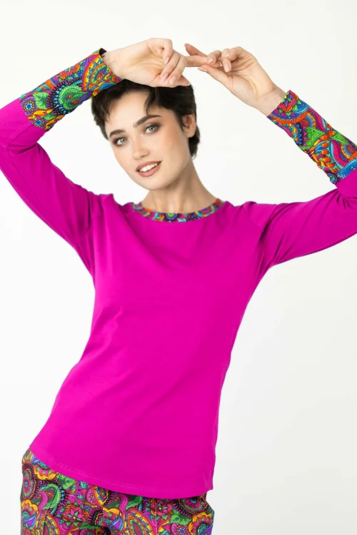 bluzka-rózowa-z-kolorowymi-mankietami-kolekcja-BLISS-marka-Vippi-design.jpg