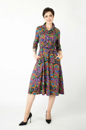 Sukienka-midi-koszulowa-rękaw-3,4-kolekcja-BLISS-marka-Vippi-design.jpg