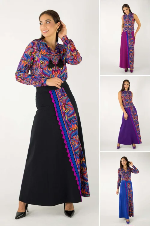 spódnica-długa-z-szydełkową-koronką-i-kolorową-wstawką-kolekcja-MEXICO-violet-marka-VIPPI-design.jpg