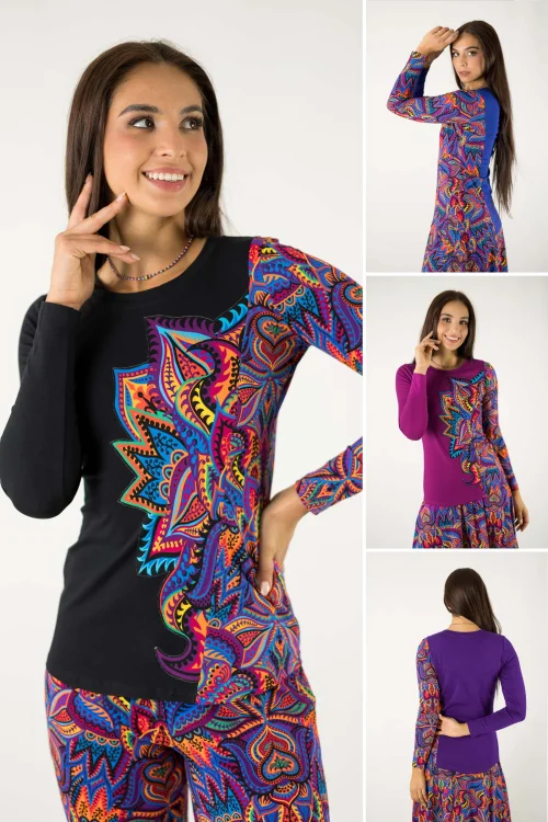 bluzka-klasyczna-z-aplikacją-na-boku-dekolt-okrągły--kolekcja--MEXICO-violet-marka-VIPPI-design.jpg