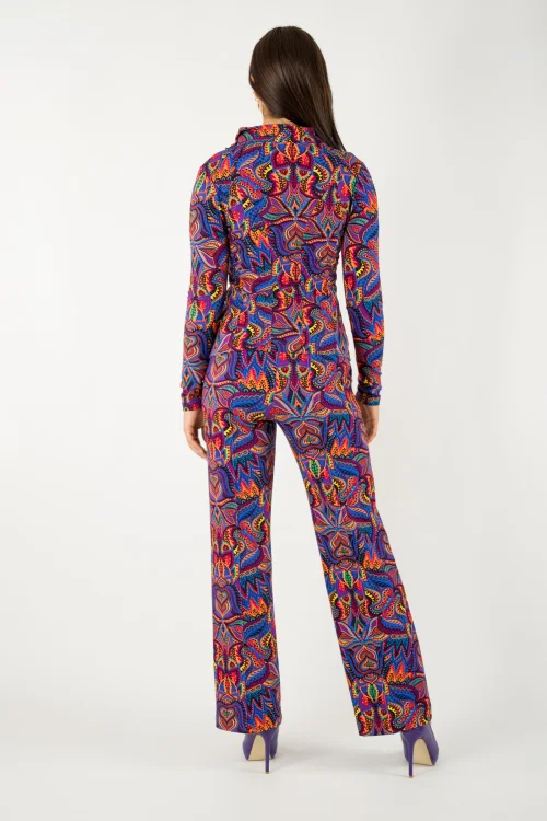 bluza kolorowa asymetryczna  i spodnie szerokie w kant kolekcja MEXICO violet marka VIPPI design (1).jpg