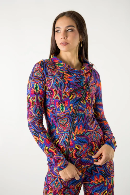 bluza kolorowa asymetryczna kolekcja MEXICO violet marka VIPPI design (2).jpg