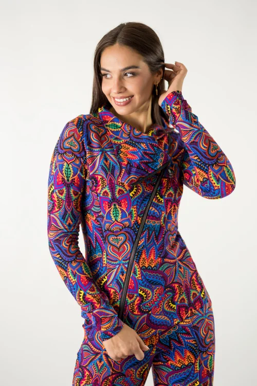 bluza kolorowa asymetryczna kolekcja MEXICO violet marka VIPPI design (3).jpg