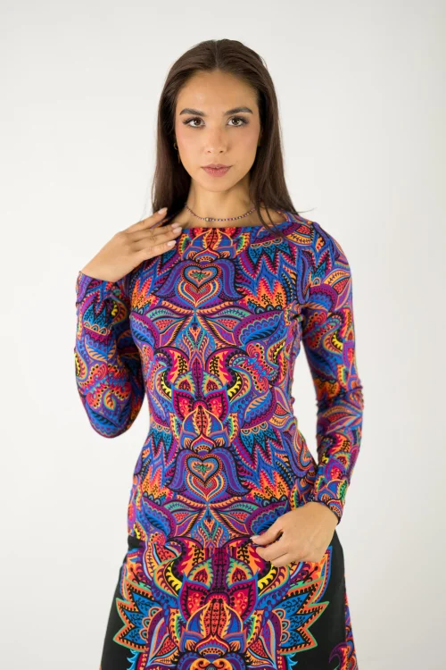 bluzka z prostym dekoltem kolekcja MEXICO violet marka VIPPI design (2).jpg