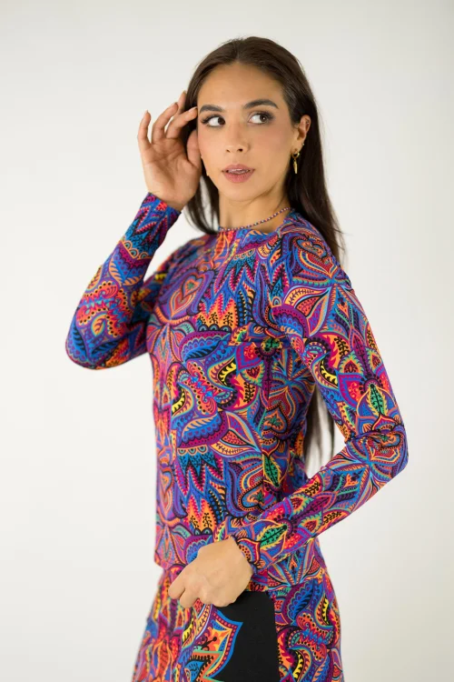 bluzka z prostym dekoltem kolekcja MEXICO violet marka VIPPI design (3).jpg