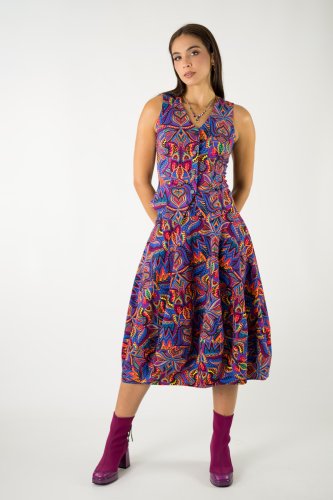 kamizelka bluzka i spodnica bombka midi kolekcja MEXICO violet marka VIPPI design- (4).jpg