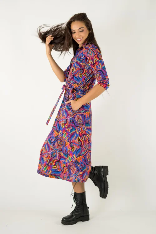 sukienka midi koszulowa kolekcja MEXICO violet marka VIPPI design (16).jpg