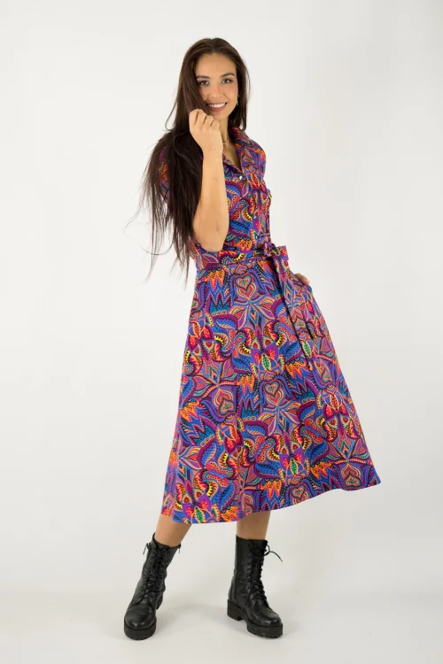 sukienka midi koszulowa kolekcja MEXICO violet marka VIPPI design (17).jpg