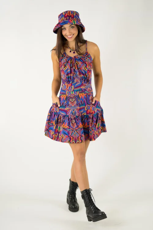sukienka mini wiązana kolekcja MEXICO violet marka VIPPI design  (9).jpg