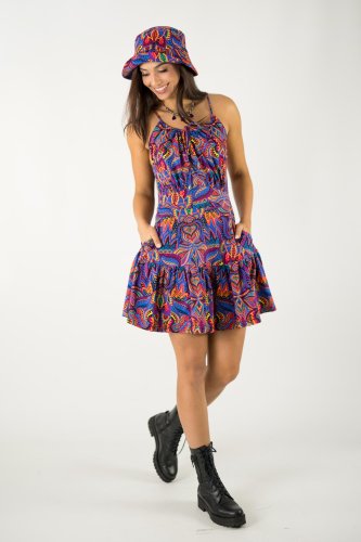sukienka mini wiązana kolekcja MEXICO violet marka VIPPI design  (10).jpg