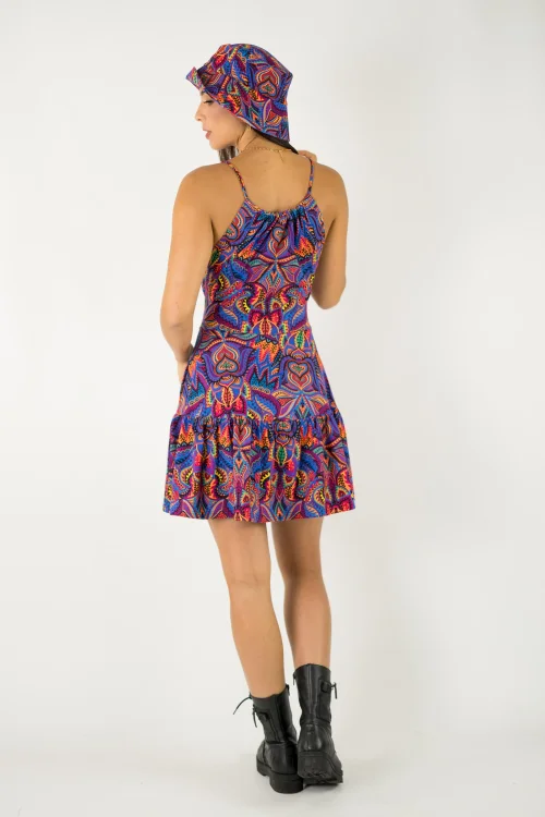 sukienka mini wiązana kolekcja MEXICO violet marka VIPPI design  (13).jpg