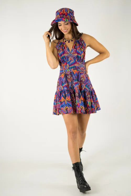 sukienka mini wiązana kolekcja MEXICO violet marka VIPPI design  (18).jpg