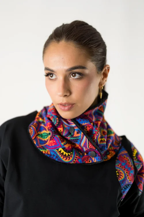 szalik zapinany kolekcja MEXICO violet marka VIPPI design (4).jpg