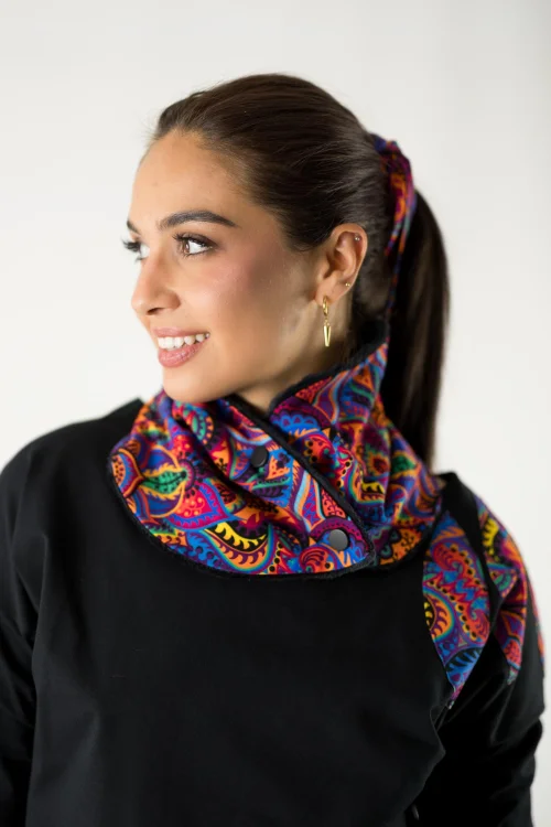 szalik zapinany kolekcja MEXICO violet marka VIPPI design (1).jpg