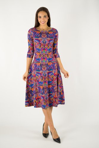 sukienka midi dekolt łódka kolekcja MEXICO violet marka VIPPI design (2).jpg
