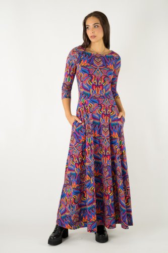 sukienka długa dekolt łódka kolekcja MEXICO violet marka VIPPI design (3).jpg