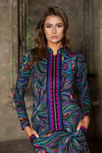 Żakiet z szydełkową koronką "BLOOM"