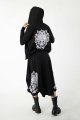 Bluza bomberka, rozpinana z kapturem AKHA "BLACK"  