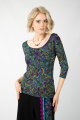 Bluzka wiskozowa z dużym dekoltem "MIST"  