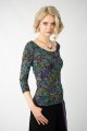 Bluzka wiskozowa z dużym dekoltem "MIST"  