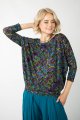 Bluzka  wiskozowa trapezowa "MIST"  