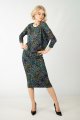 Sukienka wiskozowa midi ołówkowa "MIST"  