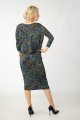 Sukienka wiskozowa midi ołówkowa "MIST"  