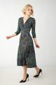 Sukienka wiskozowa midi z koła "MIST"  