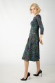 Sukienka midi rozkloszowana dekolt V "MIST"  