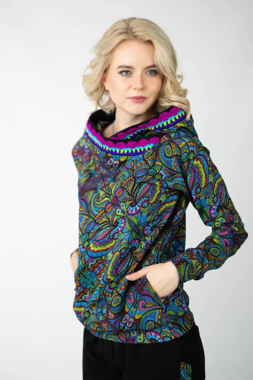 bluza z kapturemi szydełkową koronką kieszenie kolekcja MIST marka VIPPI design (6).jpg