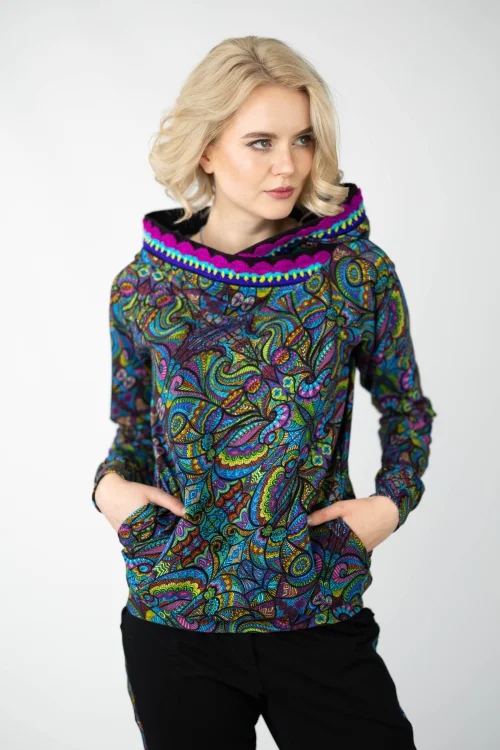 bluza z kapturemi szydełkową koronką kieszenie kolekcja MIST marka VIPPI design (9).jpg