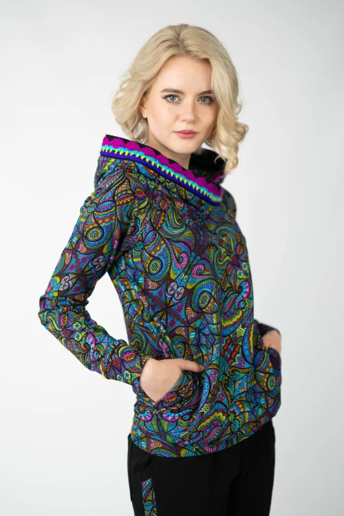 bluza z kapturemi szydełkową koronką kieszenie kolekcja MIST marka VIPPI design (10).jpg