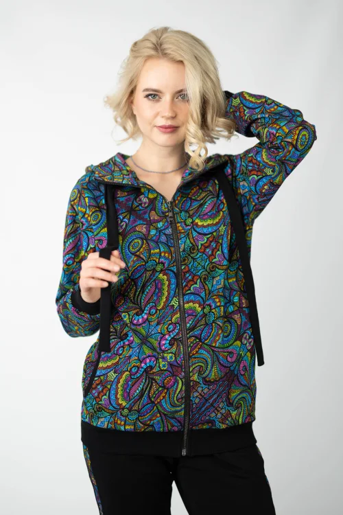 bluza z kapturem i stójką kieszenie kolekcja MIST marka VIPPI design.jpg