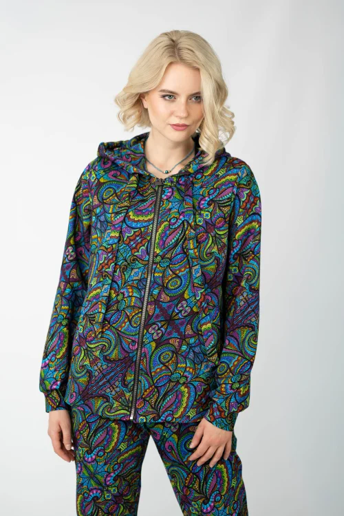 bluza luźna z kapturemi i kontrą na tyle  kolekcja MIST marka VIPPI design  (17).jpg