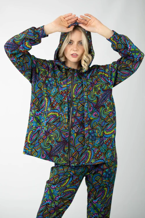 bluza luźna z kapturemi i kontrą na tyle  kolekcja MIST marka VIPPI design  (7).jpg