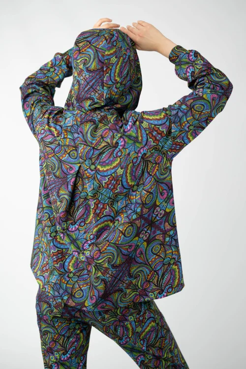 bluza luźna z kapturemi i kontrą na tyle  kolekcja MIST marka VIPPI design  (8).jpg