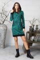 Sukienka mini sportowa kolorowa "AZURE"  