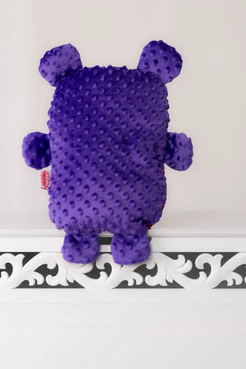 poducho przytulanka miś fioletowy kółka  marka VIPPI DESIGN (3).jpg